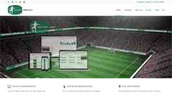Desktop Screenshot of fussballsoftware.info